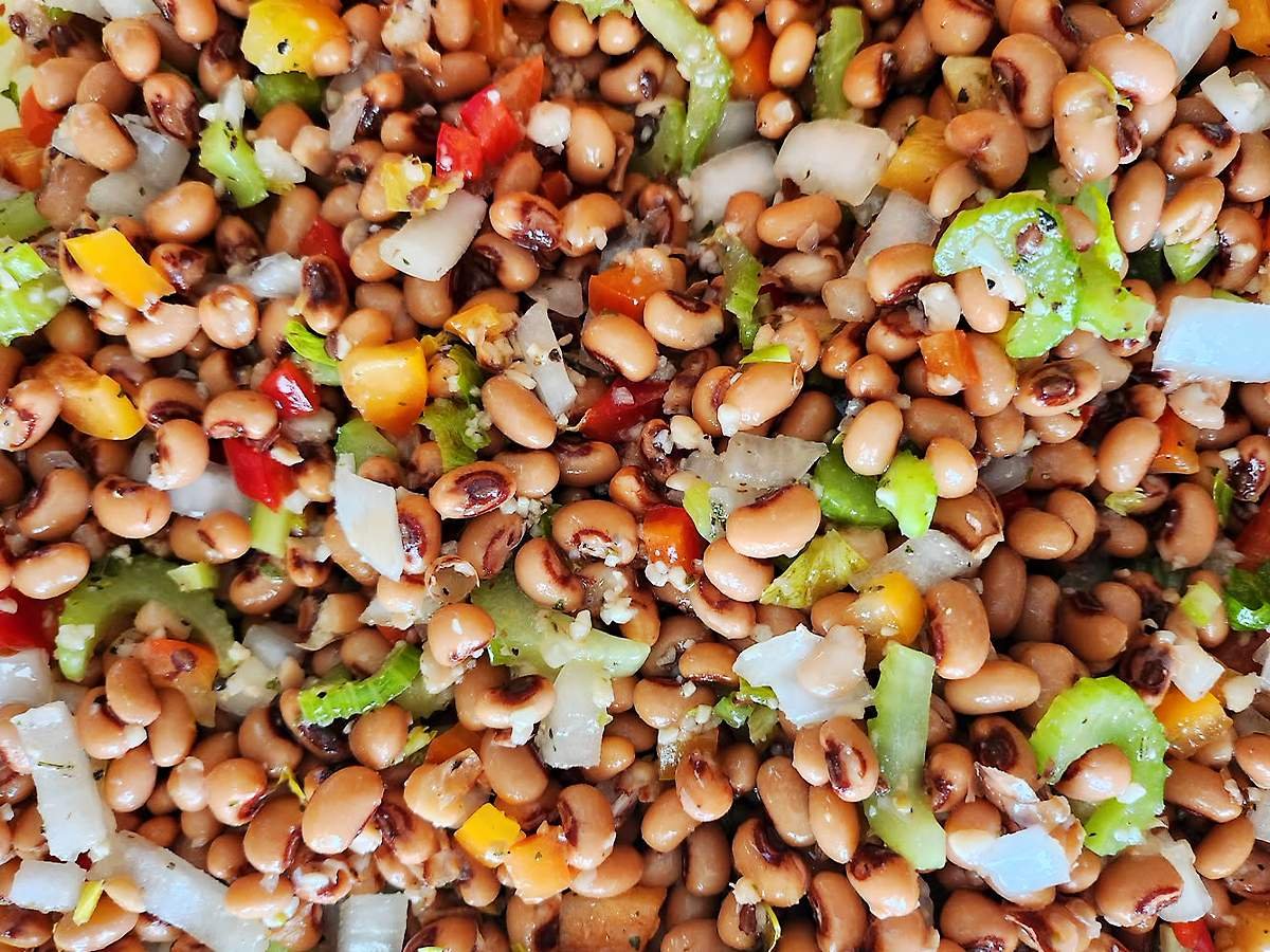 🥗 Salada de Feijão Fradinho