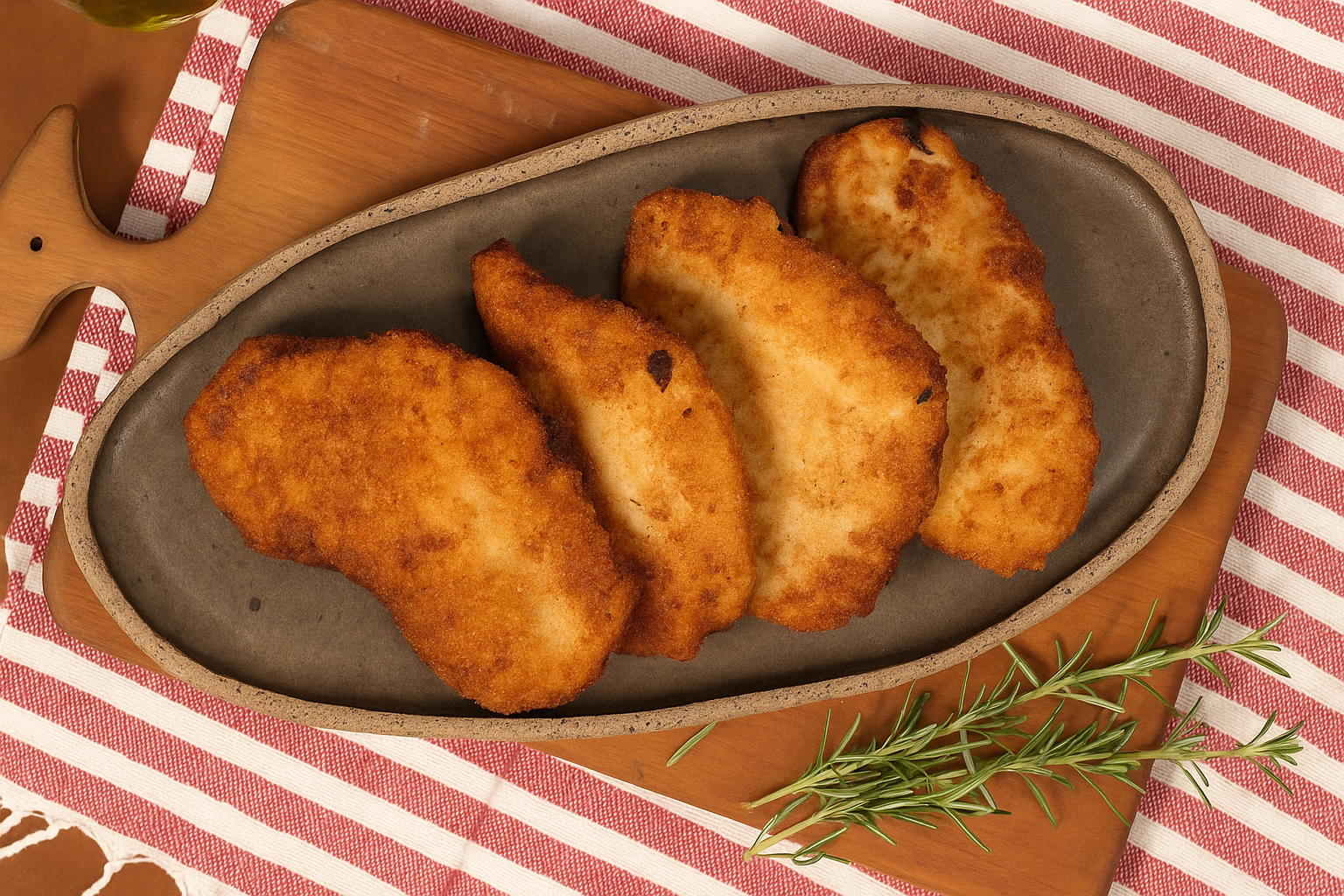🍗 Frango à Milanesa Crocante e Suculento