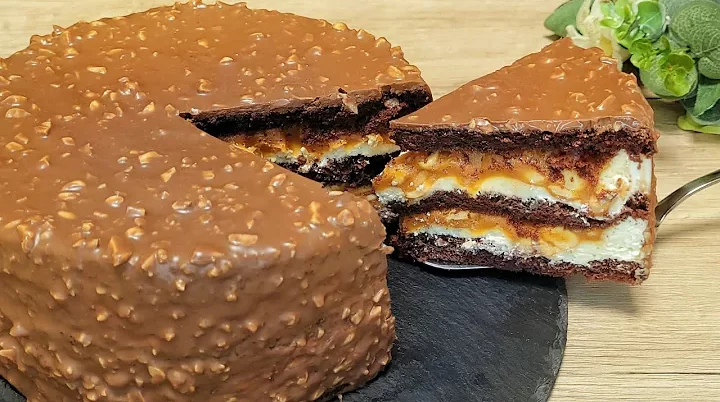 Torta Gelada de Snickers