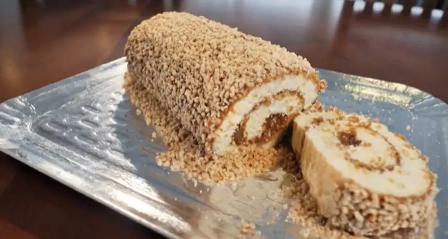 Rocambole de Doce de Leite