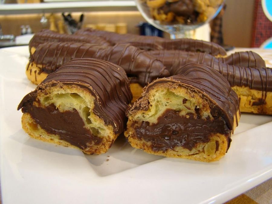 Bombas de Doce de Leite e Banana