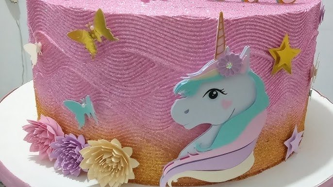 Bolo de Unicórnio Mágico