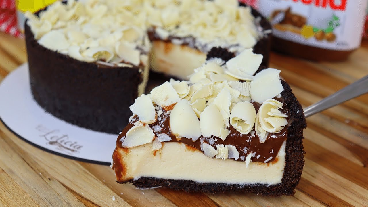 Torta de Sorvete de Leite Ninho e Nutella