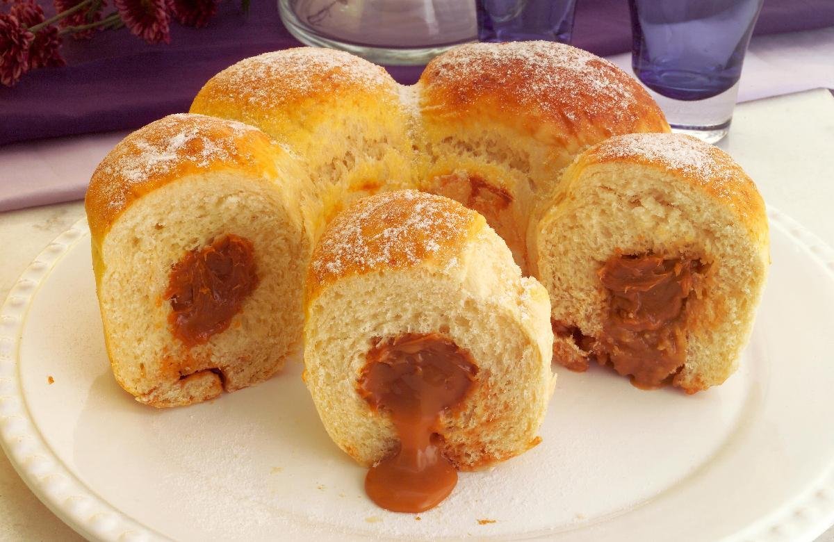 Pão de Doce de Leite
