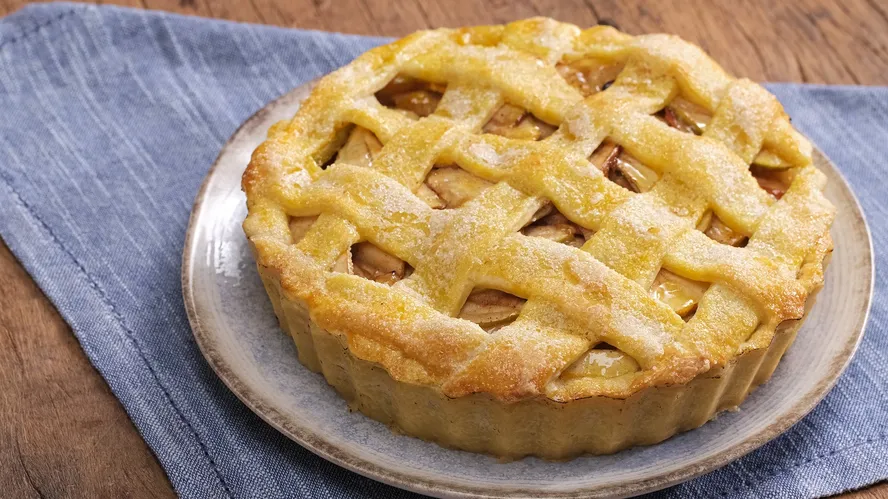 Torta de Maçã com Canela