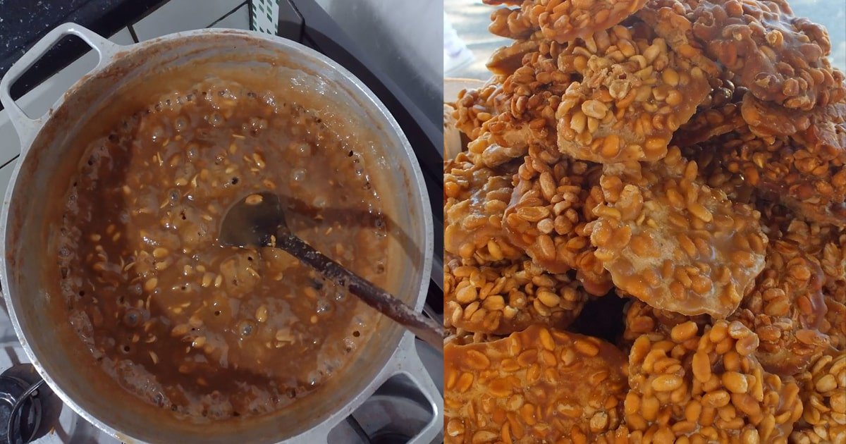 Pé de Moleque Caseiro